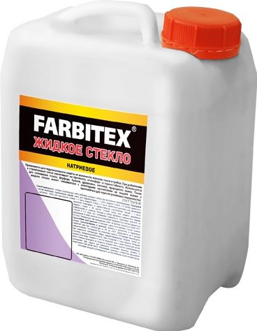 Жидкое стекло Farbitex, 14 кг купить в СОМ