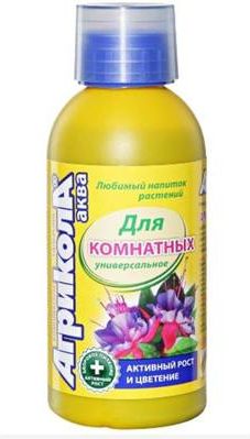 Удобрение Агрикола Аква для комнатных растений 0,25л купить в СОМ