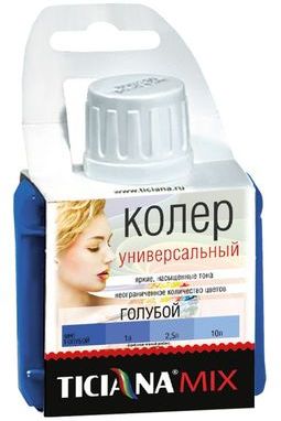 Колер Ticiana Mix, универсальный, голубой, 80 мл купить в СОМ