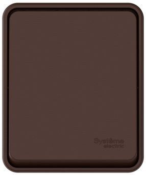 Переключатель AtlasDesign PROFI54 1кл. коричневый , проходной, ОП IP54 10AX купить в СОМ