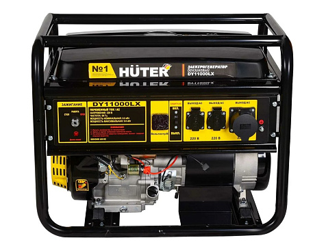 Генератор бензиновый Huter DY11000LX, 8500 Вт купить в СОМ