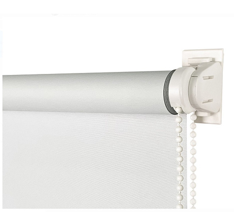 Ролет штора Блэкаут белая 54х160см купить в СОМ