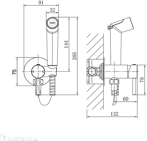 Смеситель встраиваемый Grossman Solis 502.K35.07.320, золотой сатин купить в СОМ