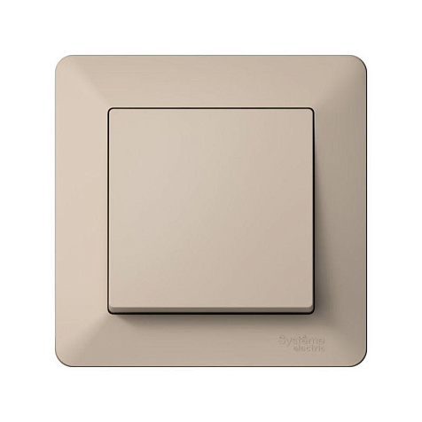 Рамка для розеток и выключателей AtlasDesign Air 1м песок/дым.бел. купить в СОМ