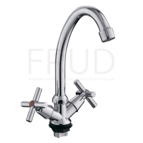 Смеситель для мойки Frud R40112, на гайке купить в СОМ
