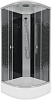 Кабина душевая Niagara Eco NG-3504-14BLACK, 90 х90 х220 мм, стекло мозайка, средний поддон купить в СОМ
