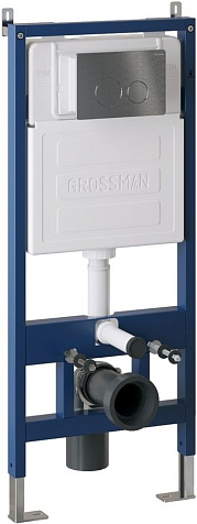 Кнопка для инсталляции Grossman Style 700.K31.05.42M.42M, графит сатиновый купить в СОМ