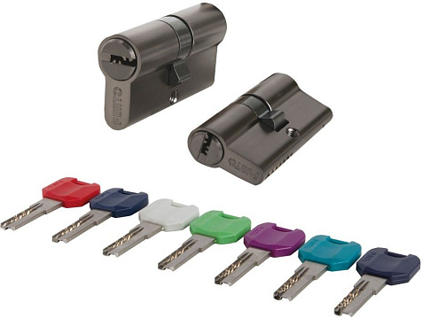 Механизм цилиндровый  PUNTO MaxPro7000Key60mm(25+10+25) GR графит 7key купить в СОМ