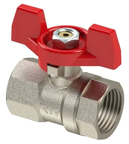 Кран шаровый 3/4" ВН, бабочка STI 8018 купить в СОМ