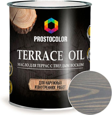 Масло Prostocolor, для террас, графит, 2.2 л купить в СОМ