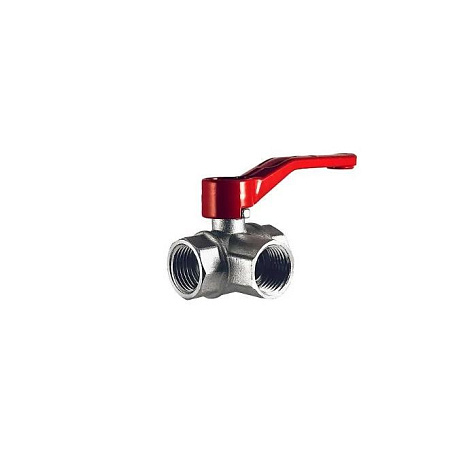 Кран шаровый трехходовой 1/2" T-образный STI купить в СОМ