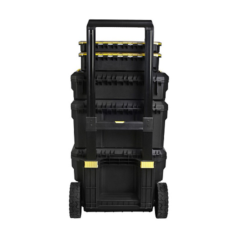 Набор ящиков системы хранения HANSTORAGE PLUS HSP5KIT, 5шт на колесах купить в СОМ