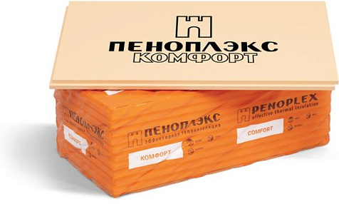 Пенополистирол экструдированный ПЕНОПЛЭКС Комфорт, 1185х585х50мм купить в СОМ