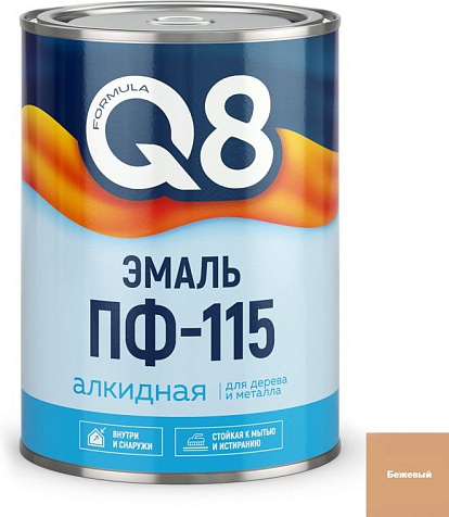 ФОРМУЛА Q8 ПФ-115, бежевая 0,8кг купить в СОМ