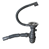 Мойка нержавеющая врезная Mixline Pro 500 х500 х200 мм, толщина 3 мм, графит купить в СОМ