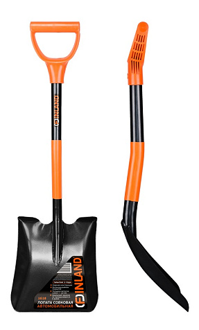 Лопата совковая автомобильная Finland, сварная, стальная купить в СОМ