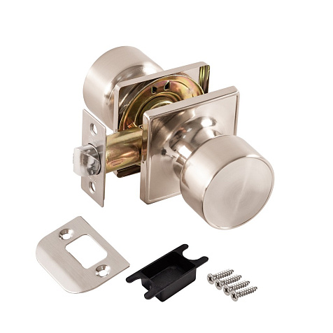 Ручка защелка PUNTO DK772/BL SN-PS (без фик.) никель купить в СОМ
