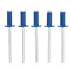 Заклепка 4 х 10 мм, RAL5005 сигнально-синий, 50 шт/пакет купить в СОМ