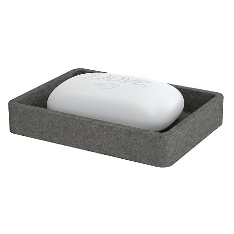 Мыльница Fora Stone Black FOR-STN36BL купить в СОМ