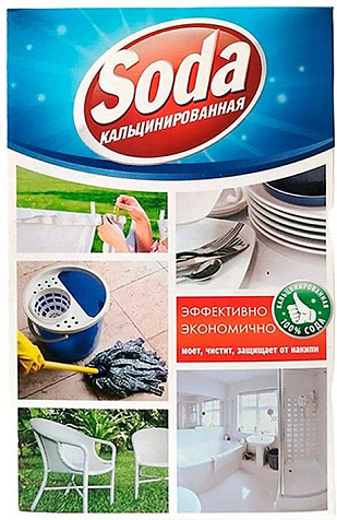 Сода кальцинированная 600г купить в СОМ