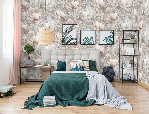 Обои виниловые на флизелиновой основе 585986 Victoria Stenova Bohemia, 1.06 х 10.05 м . купить в СОМ