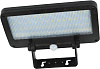 Прожектор на солн.батарее Uniel  USL-F-562/PT060 SENSOR 6W 600lm 4000K  датч.дв, черный купить в СОМ