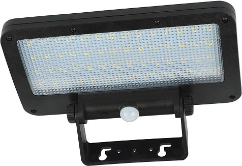 Прожектор на солн.батарее Uniel  USL-F-562/PT060 SENSOR 6W 600lm 4000K  датч.дв, черный купить в СОМ