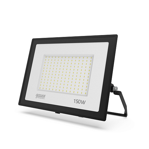 Прожектор Gauss Elementary 150W 12750Lm 6500K IP65 ПРОМО G2 черный купить в СОМ