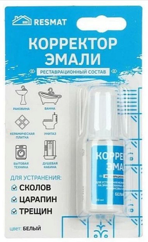 Корректор эмали белый, 20мл купить в СОМ