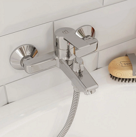 Смеситель для ванны Milardo Stripe STRSB02M02, хром купить в СОМ