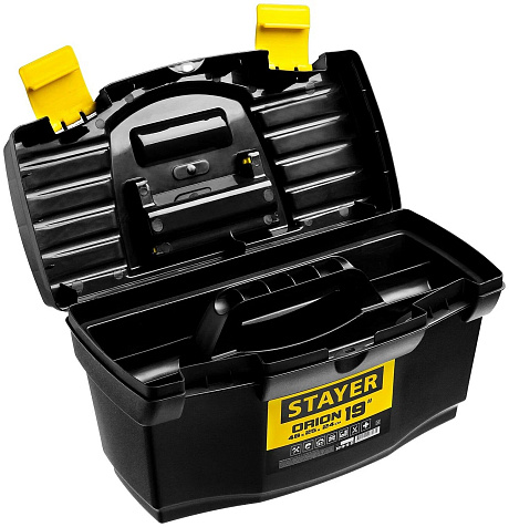 Ящик для инструмента STAYER Orion-19, 480х250х240мм купить в СОМ