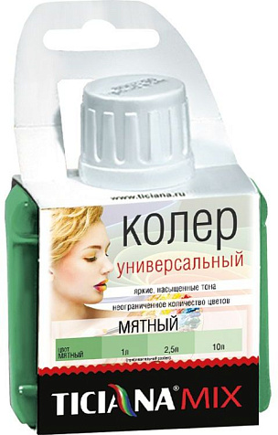 Колер Ticiana Mix, универсальный, мятный, 80 мл купить в СОМ