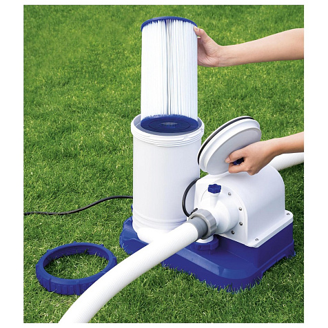 Картридж для фильтра Bestway 58095 применяется к фильтру-насосу 2500GAL купить в СОМ