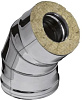 Сэндвич-отвод Гефест, Ф 115/200, 135°, нерж./нерж, 0.5мм/0.5мм купить в СОМ