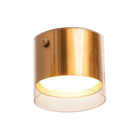 Светильник накладной Wolta ORO золото GX53 D87x78 купить в СОМ