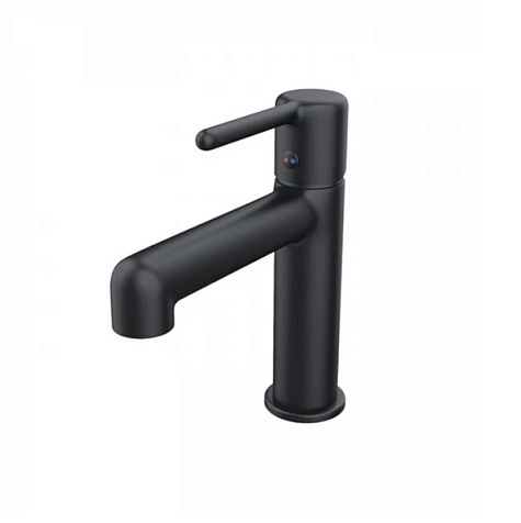 Смеситель для раковины Iddis Aiger AIGBL00i01, черный матовый купить в СОМ