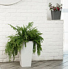 Кашпо InGreen London Cube белоснежный жасмин 19,4л купить в СОМ