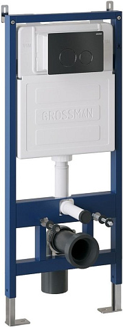 Кнопка для инсталляции Grossman Style 700.K31.05.21M.21M, черный матовый купить в СОМ
