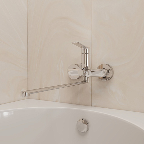 Смеситель для ванны Avrora Globe AV5130, латунь, хром купить в СОМ