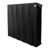 Радиатор биметаллический Royal Thermo Piano Forte, 500/100, 10 секций, черный купить в СОМ