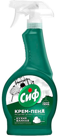 Cif Крем пена от стойкой грязи  500мл купить в СОМ