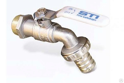 Кран шаровый 1/2" водоразборный STI 8023 купить в СОМ