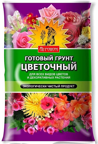 Грунт АГРОНОМ цветочный 5л, АСР купить в СОМ