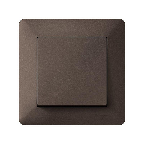 Рамка для розеток и выключателей AtlasDesign Air 1м мокко/дым.черн. купить в СОМ