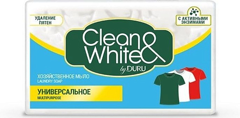 Clean&White Мыло Универсальное хозяйственное 120г купить в СОМ