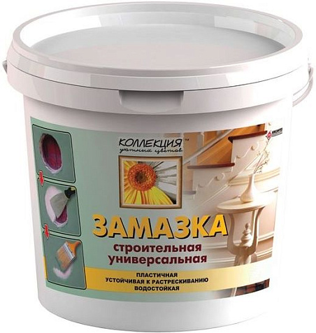 Шпаклевка-замазка ИЖ КОЛЛЕКЦИЯ, универсальная, 0.7 кг купить в СОМ