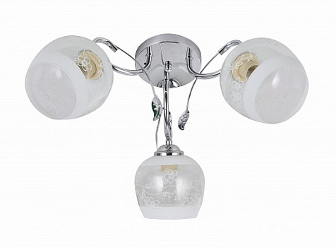 Люстра Linvel LV9260/3 Ева, хром, E27, 60Вт купить в СОМ