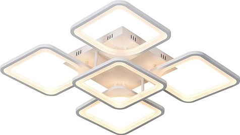 Люстра светодиодная Gerhort  G61208/5WT 95W 3000 - 6000К 5558Лм  до 38 м² купить в СОМ