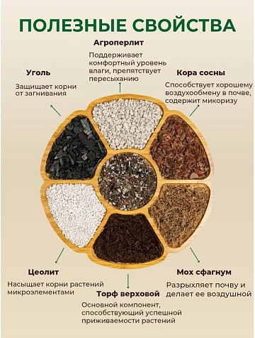 Грунт Terramis для Монстеры 2л органо-минеральный купить в СОМ