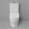 Унитаз монолит Grossman Classic GR-4488SQ, торнадо, безободковый, сиденье микролифт купить в СОМ